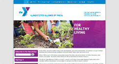 Desktop Screenshot of illinoisymcas.org